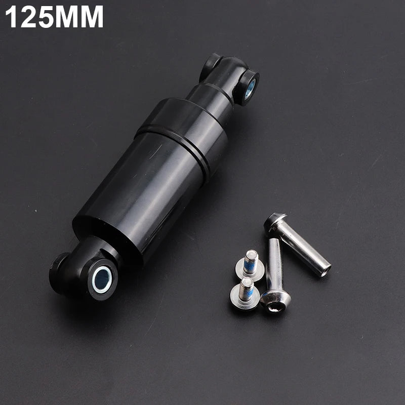 110mm 125mm 150mm 750LBS Electric Scooter Aluminum Shock Absorber Suspension Bicycle 24mm Front/Rear Wheels AllInclusive Spring