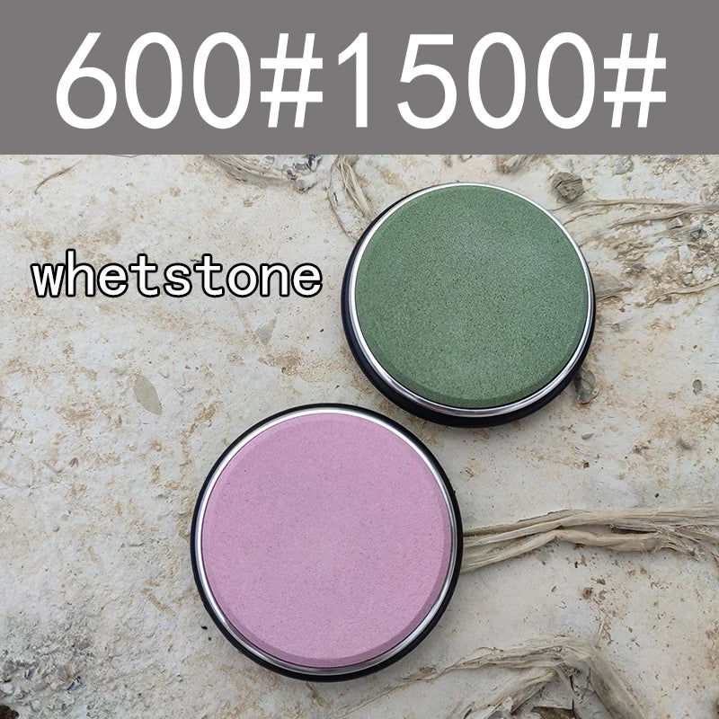 2P Rolling Knife Sharpener Whetstone grinding stone accessory Diamond Kitchen Professional Knife Sharpening Tool Agate Polishing