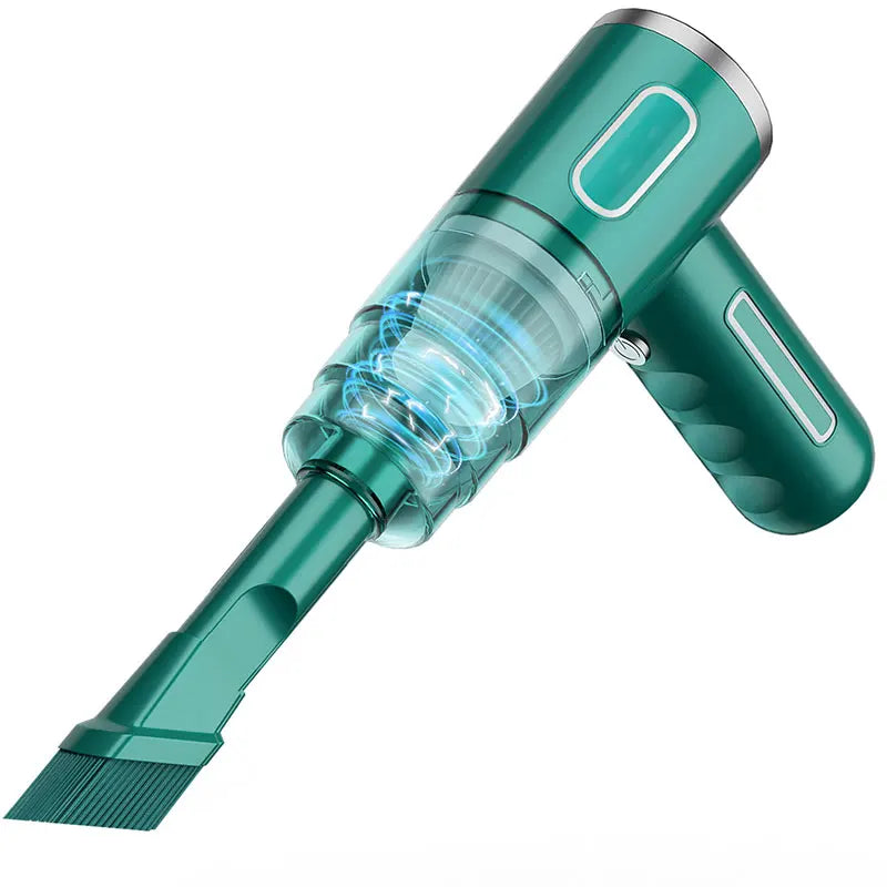 Portable Car Vacuum Cleaner WireLess Charging Handheld Car Household High-Power Multi-Functional Small Vacuum Cleaner