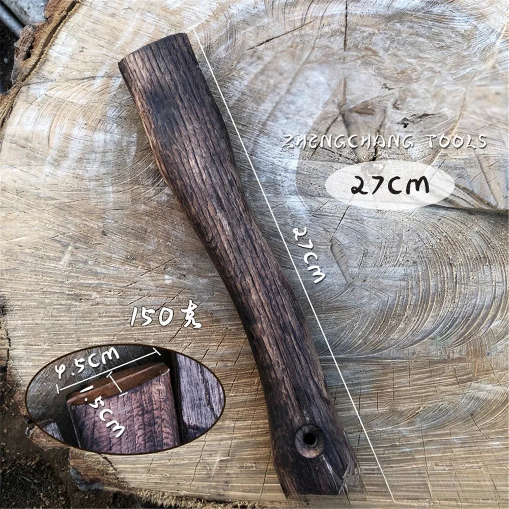 Carbonized Wood Axe Handle 27-43 Cm Outdoor Camping Tomahawk for Tomahawk Tomahawk Survival Gear Outdoor Camping