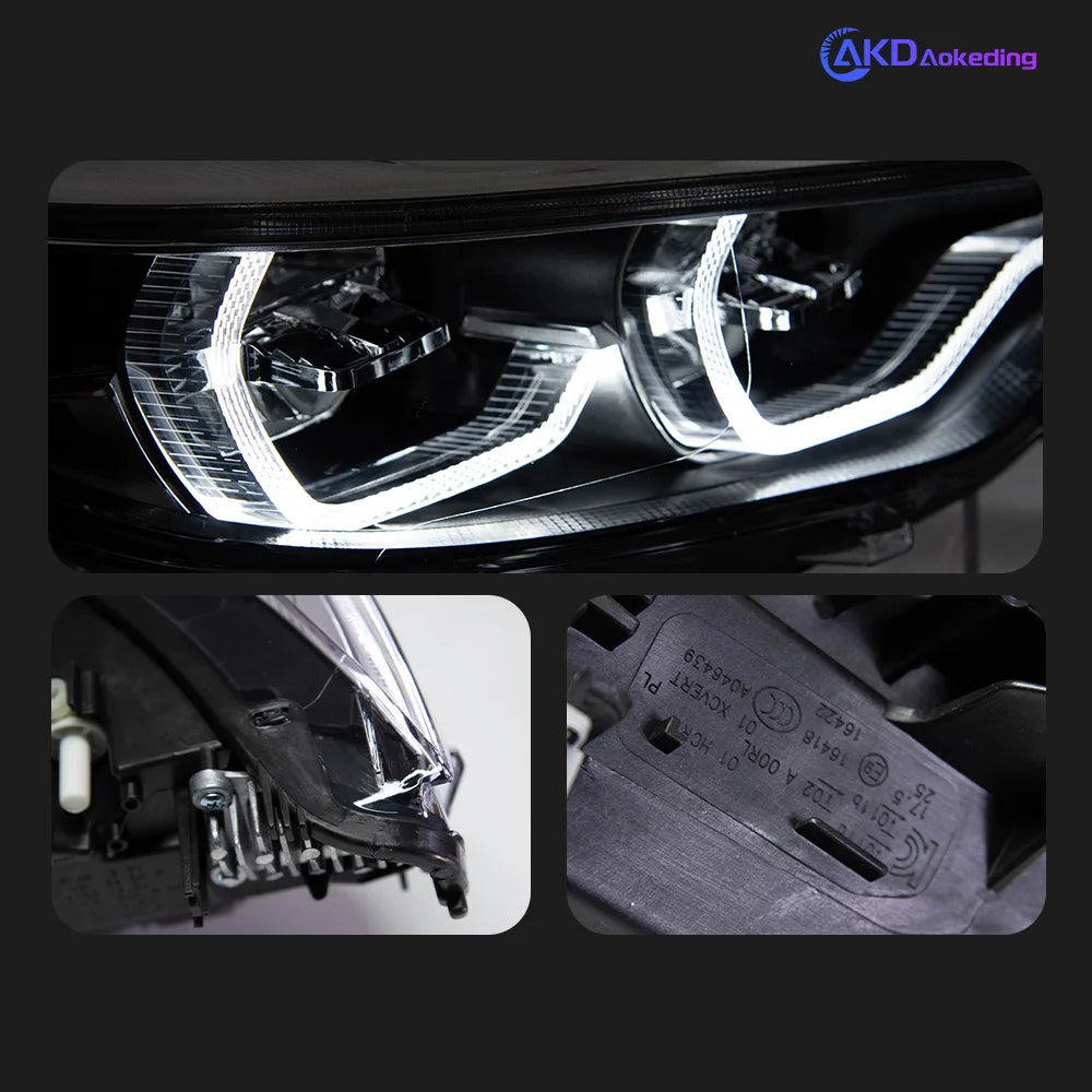 Car Lights for BMW F32 F36 M4 LED Headlight 2013-2019 4 series 425i F82 M3 Head Lamp Drl Projector Lens Automotive Accessories
