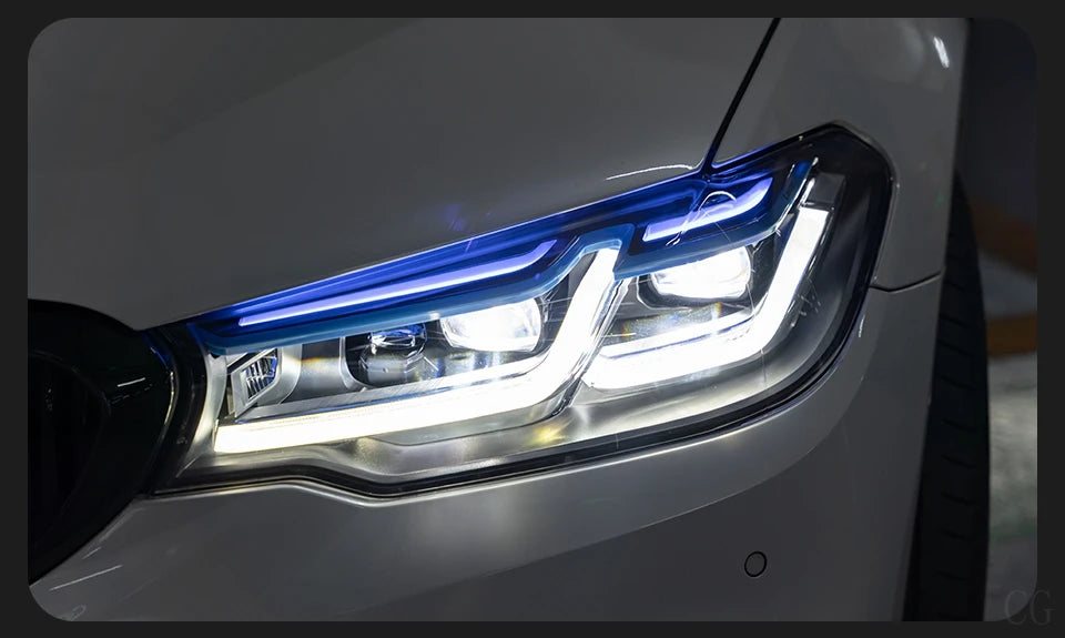 Car Styling Head Lamp for BMW 5 Series G30 Headlights 2017-2021 Headlight LED DRL Signal Projector Lens Automotive Accessories