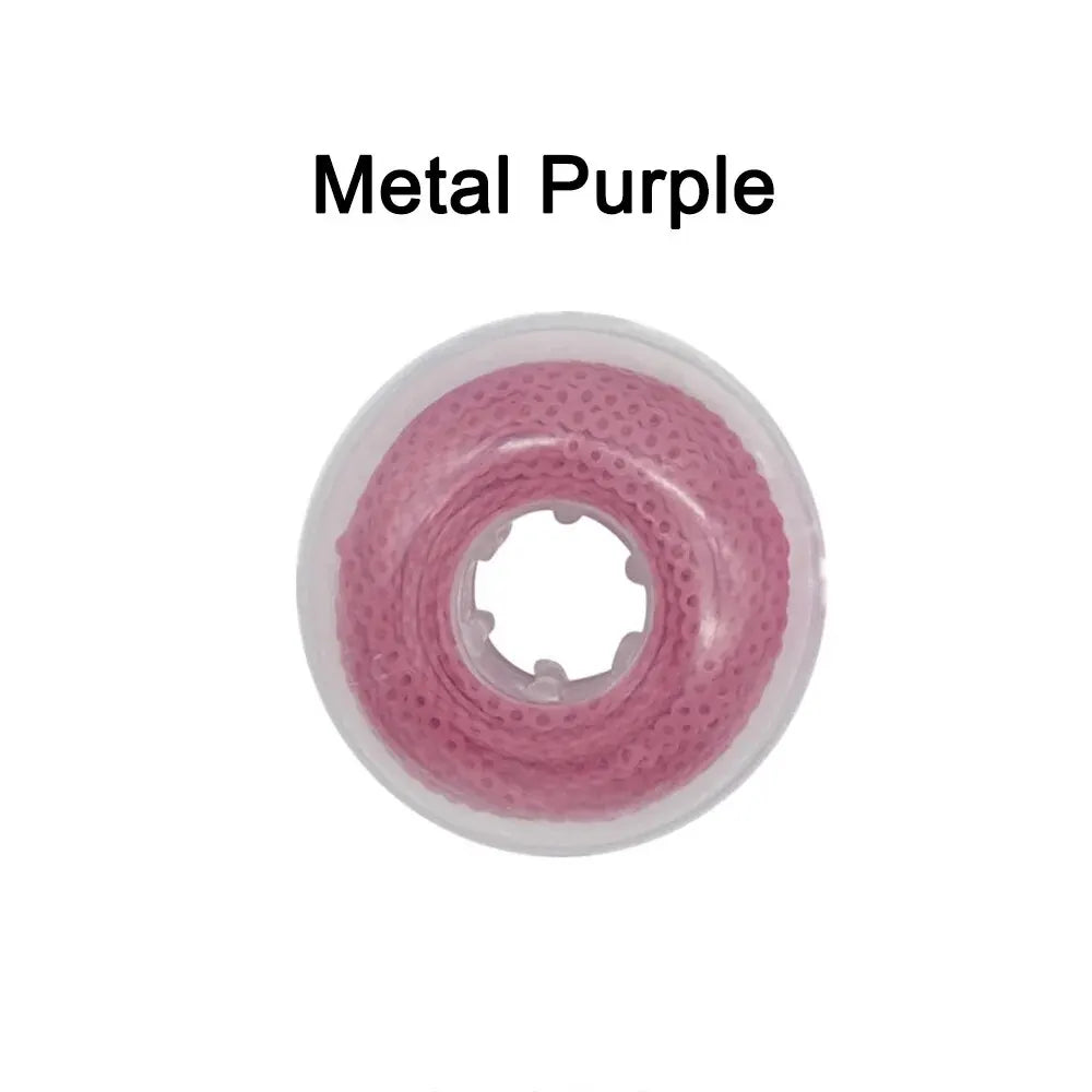 15 Feet/Roll Dental Orthodontic Elastic Ultra Power Chain Rubber Bands Long Short Continuous Denspay Dental Orthodontic Material