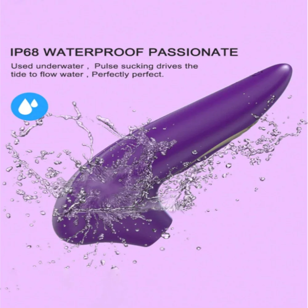 Silicone Suction Vibrators 10 Modes Nipple Sucker Sex Masturbation Stick Women Clitoral Stimulation Sucking Vibrator Adult Toys
