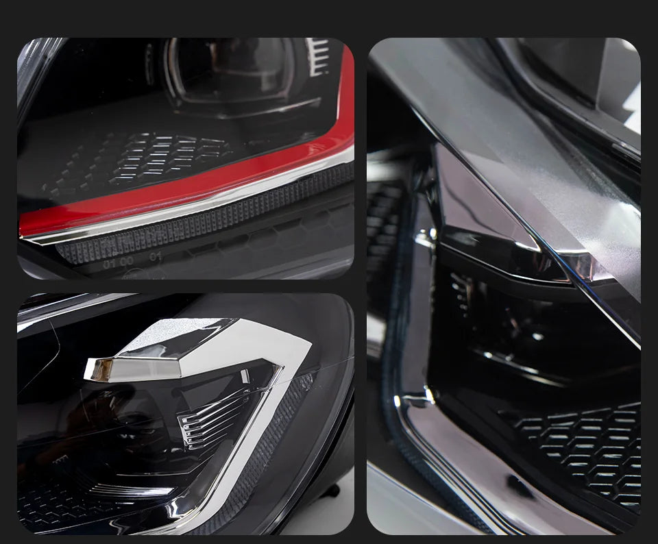 Car Lights for VW Golf6 Golf 6 MK6 Headlight 2009-2012 R20 GTI Head Lamp Drl Projector Lens Automotive Accessories