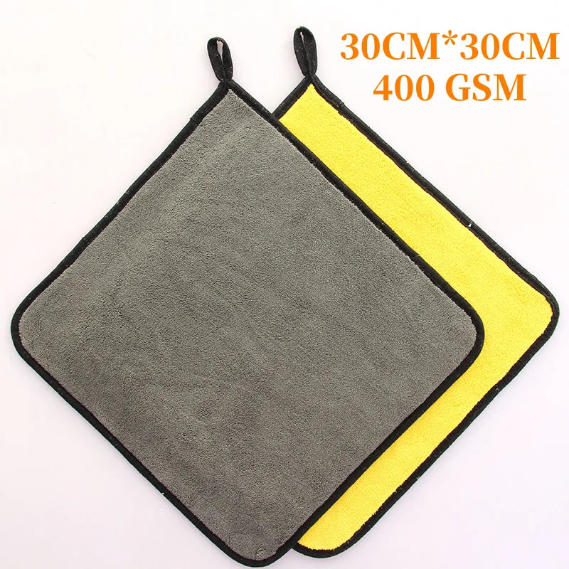 1/2/4/5/10 pcs 30*30 CM Extra Soft Car Wash Microfiber Towel Car Cleaning Drying Cloth Car Care Cloth Detailing Car WashTowel