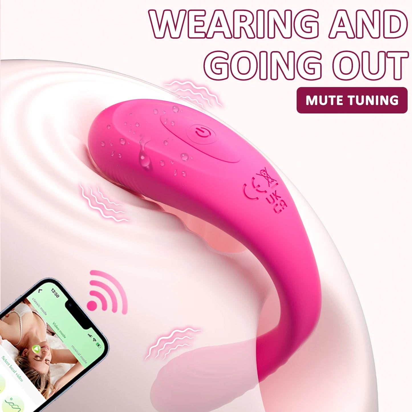 Xbonp Powerful Remote Control Vibrator Adult Sex G Spot Sexy Toys Female Clitoris Stimulator Dildo for Couples Women Panties
