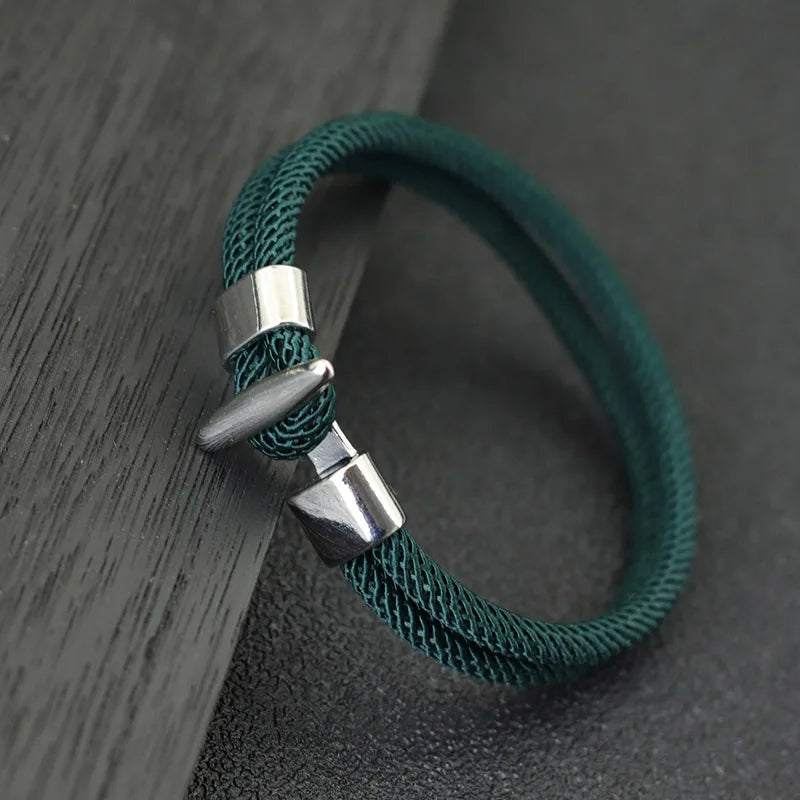 51Luckind Simple Design Milan Rope Bracelet Handmade Men Women Outdoor Survival Braclet For Camping Armband Thread Jewelry
