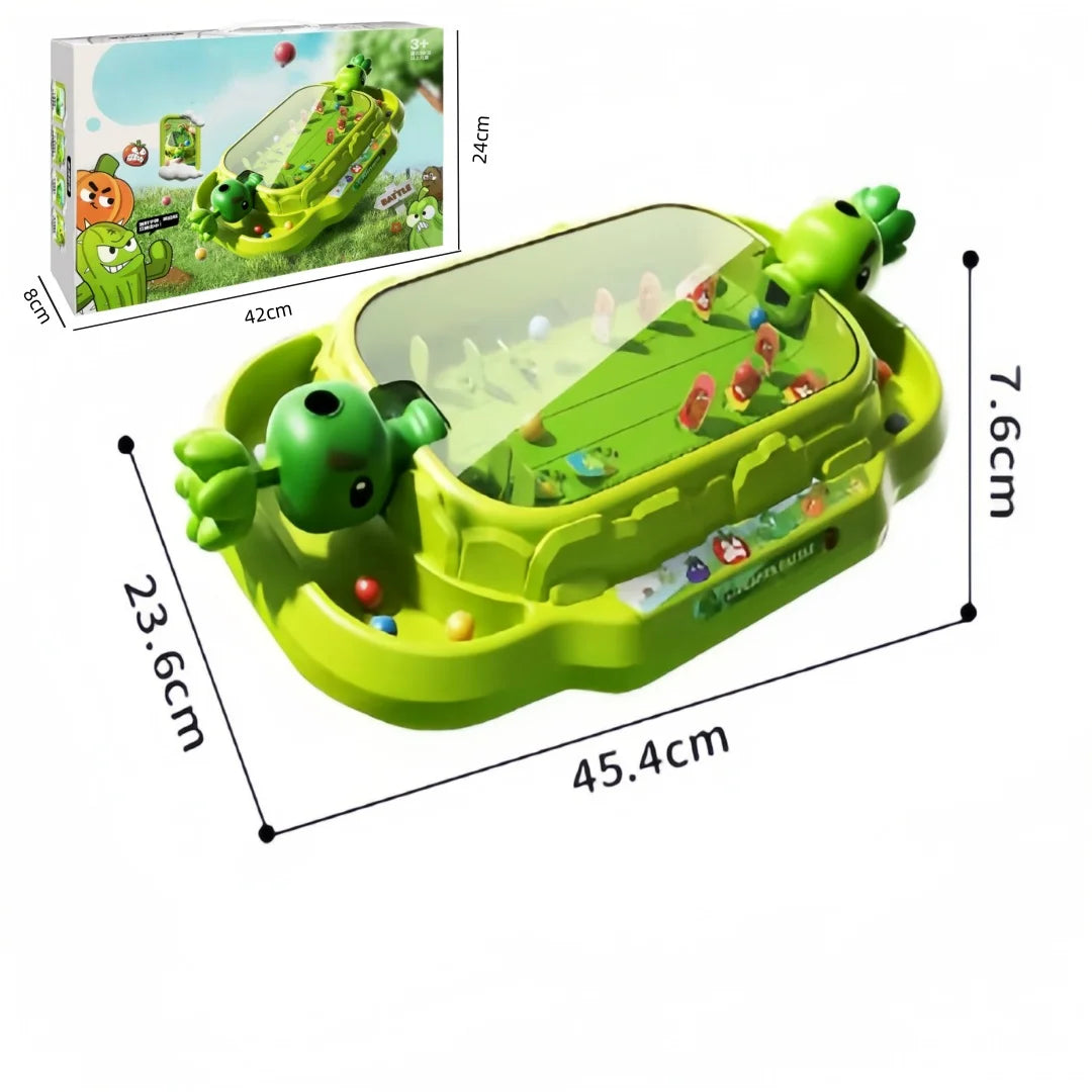 Plants vs Zombies 2-Player Tabletop Shooting Battle Game Interactive Family Educational Toy for Kids Adults Family Party Gifts