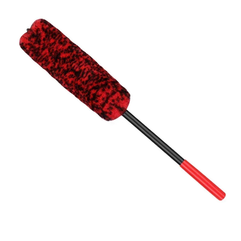 Auto Wheel Detailing Brush Bendable Wheel Woolies for Car Rim Tire Washing Easily Clean Hard-To-Reach Areas Car Cleaning Tools