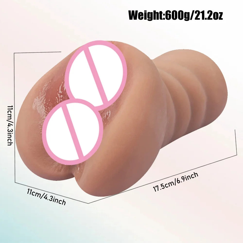 1 PC 3D Realistic Male Masturbation Pussy Sex Vagina Real Men Pussy Sextoy for men masturbstor adult Sex Products Stimulate
