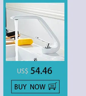Becola Basin Faucet Black/Chrome Face Single Handle Deck Mounted Sink Taps Cold and Hot Mixer for Bathroom Crane Faucets