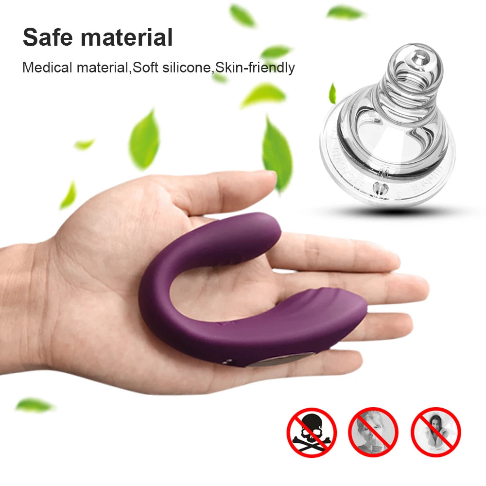 Xbonp Powerful Remote Control Vibrator Adult Sex G Spot Sexy Toys Female Clitoris Stimulator Dildo for Couples Women Panties