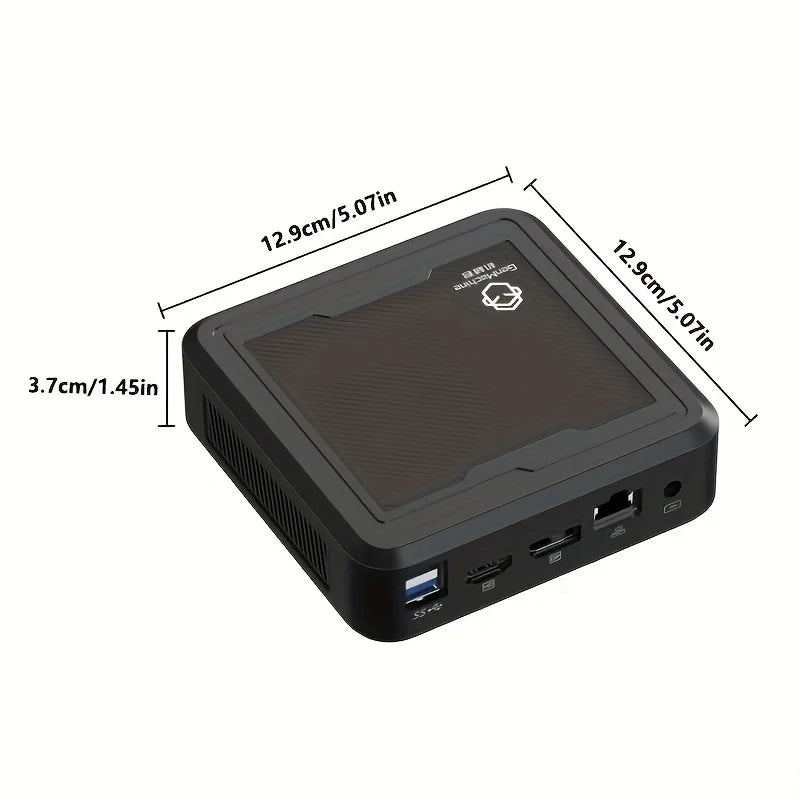 GenMachine New Mini PC AMD Ryzen 7 3750H CPU Windows 10/11 DDR4 Ren3000 3750H Desktop USB WIFI 5 1000M AMD NUC Gaming Computer