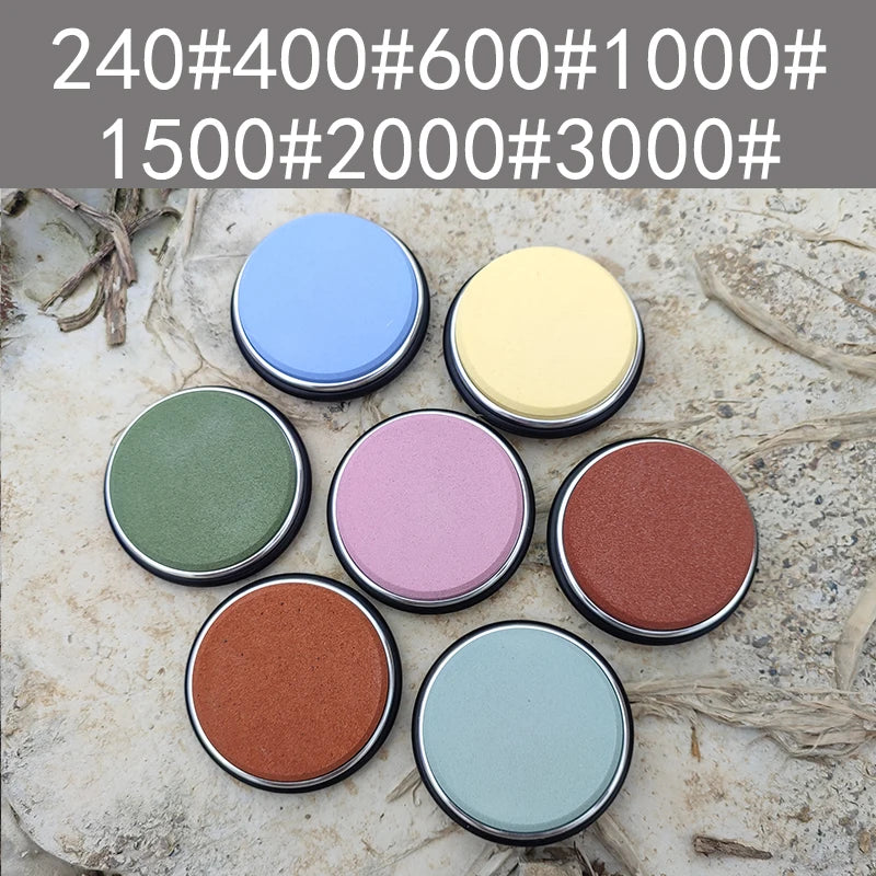 2P Rolling Knife Sharpener Whetstone grinding stone accessory Diamond Kitchen Professional Knife Sharpening Tool Agate Polishing