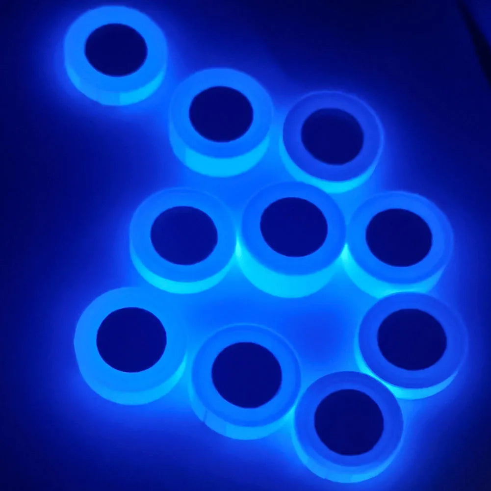 1/2/3pcs Waterproof Luminous Tapes Self Adhesive Warning Tapes Night Vision Glow in Dark Safety Home Garden Decoration