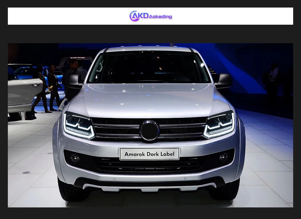 Car Lights for VW AMAROK LED Headlight 2010-2020 AMAROK Head Lamp Drl Dynamic Signal Projector Lens Automotive Accessories