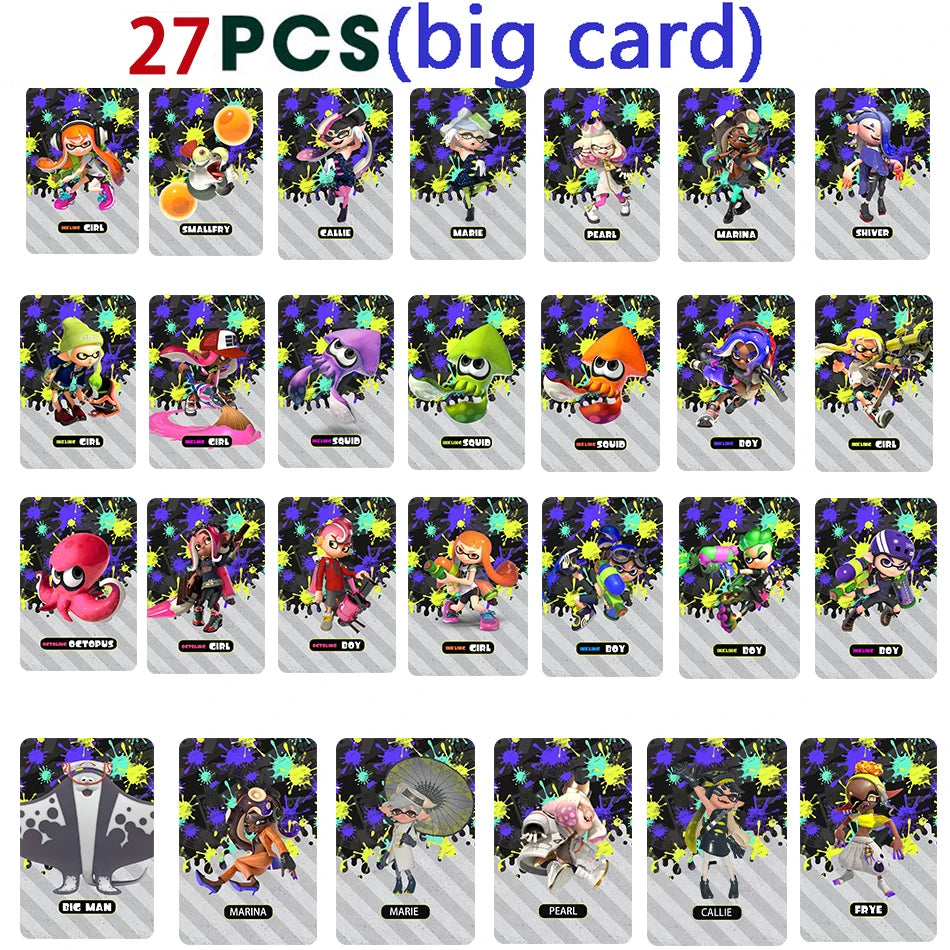 New splatoon Zelda Amiibo Card Apply to the Legend of Zelda: Tears of the Kingdo and Breath of the Wild Latest Paragliding NFC