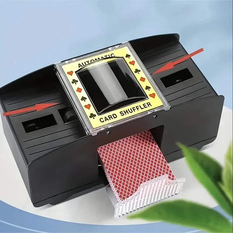Professional Automatic Card Shuffler for Dedicated Deck Games For Board Game Durable Plastic Poker & Card Mixer for Family Game