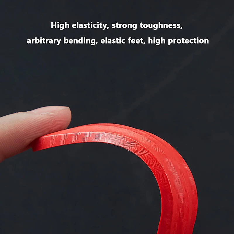 4 Piece Universal Front Rear Bumper Corner Protector Guard Car Anti-collision Protection Decoration Strip Car Accessories New