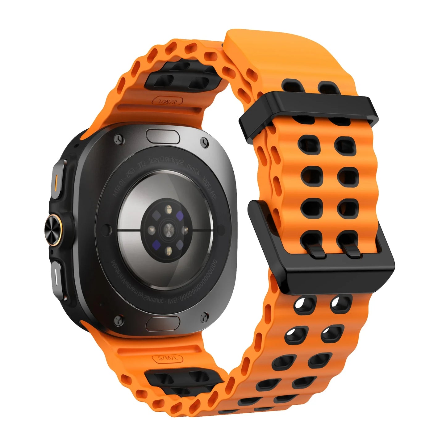 Ocean Strap for Samsung Galaxy Watch Ultra 2025 Sports Silicone Band for Galaxy Watch 8-7 Ultra 47mm Official Original Wristband