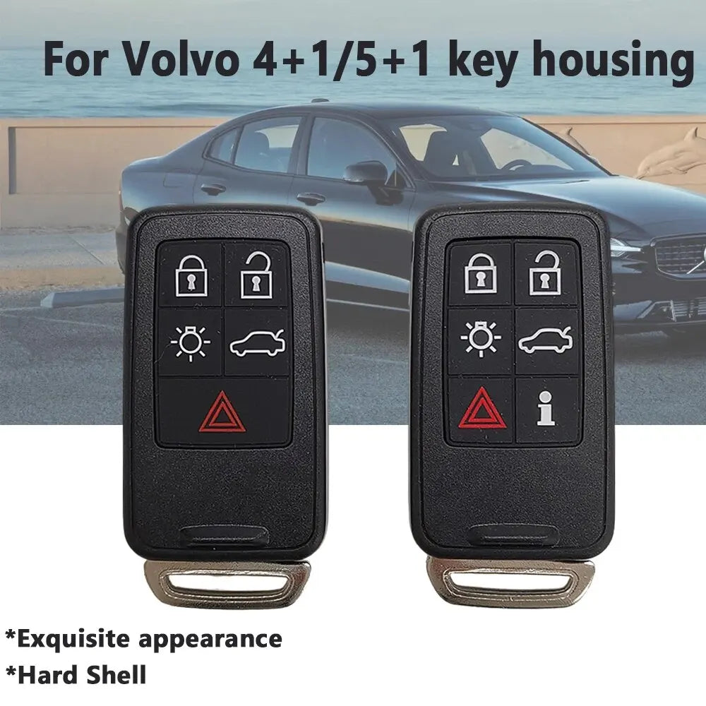 Smart key behuizing 4 knops geschikt voor Volvo Smart key behuizing 4 knops geschikt voor Volvo