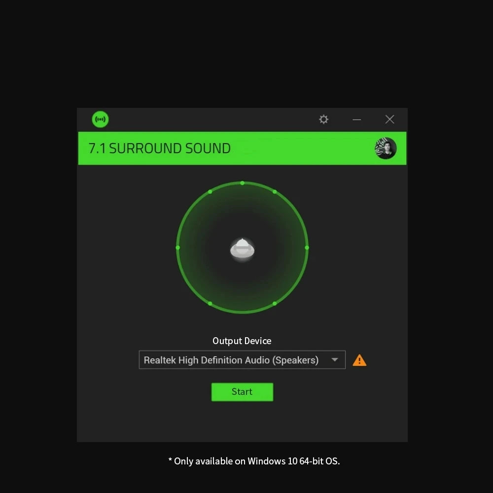 Razer Kraken X Essential Gaming Headset 7.1 Surround Sound Headphone Bendable Cardioid Microphone 40mm Driver Unit Headphones