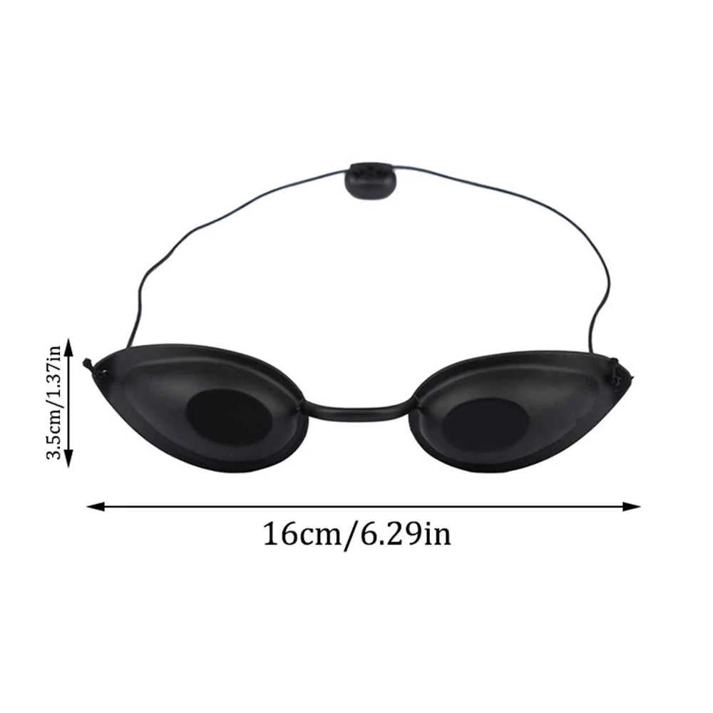 Laser Beauty Instrument, Eye Mask, Goggles, Photon Rejuvenation Eye Mask Sunbathing Sun Shading Thickened Silicone Cover