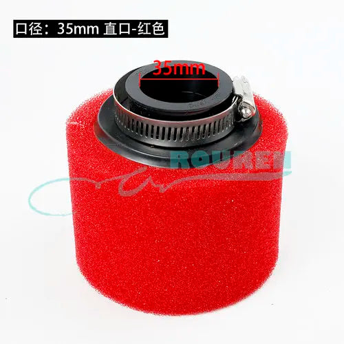 Motocross ATV Foam Air Filter Sponge Cleaner Moped 35mm 38mm 42mm 45mm 48mm 50mm 60mm Scooter Dirt Pit Bike Motorcycle Accessory