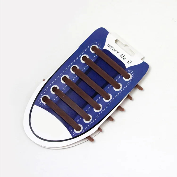 Adult elastic shoelaces, no tie, no tie, arrow shaped sports silicone shoelaces, lazy casual shoelaces