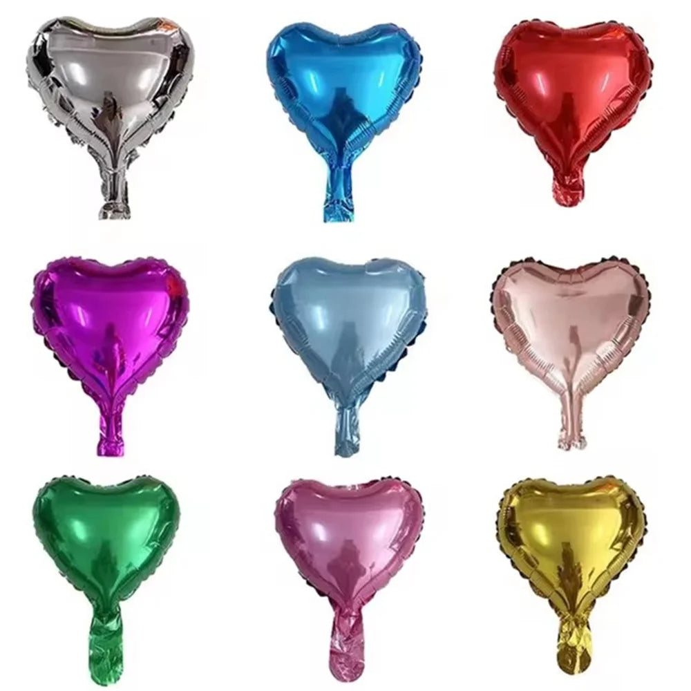 10pcs/Lot 10 Inch Five-pointed Star Foil Balloon Baby Shower Wedding Children's Birthday Party Decorations Kids Balloons Globos