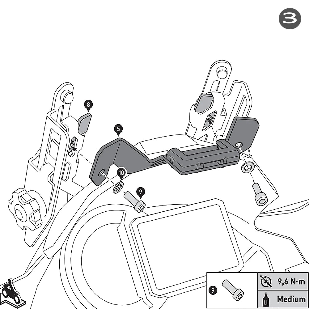 NEW Motorcycle Accessories 2018 2019 2020 Modified For Kawasaki Versys 1000 VERSYS1000 GPS Navigation Bracket