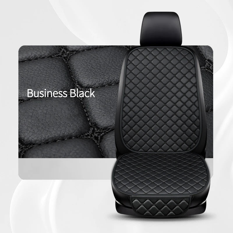 New Pu Leather Car Seat Cover Seat Back Cushion Minimalism Seat Cushion Universal Wear-resistant and Durable Four Seasons