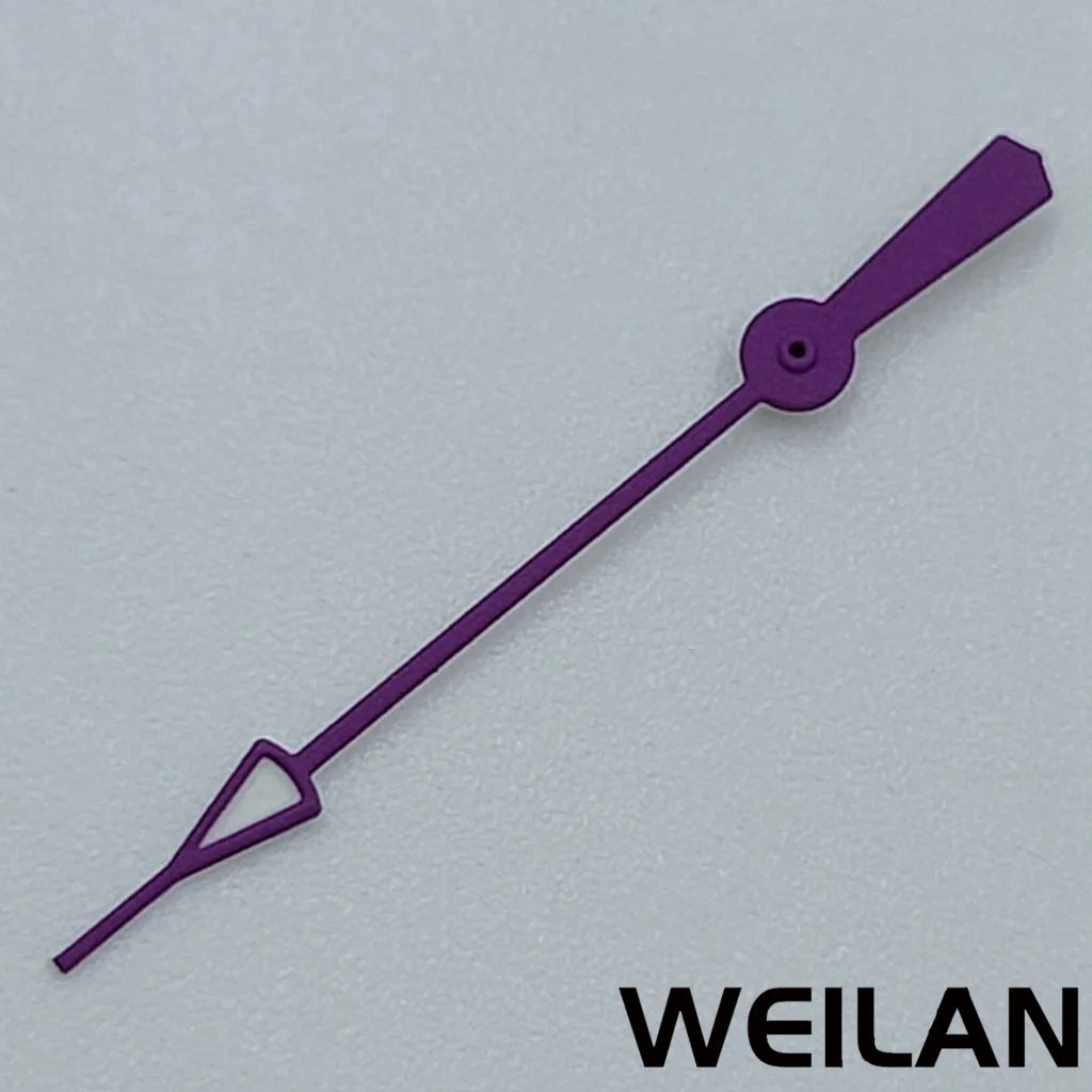 NH35 NH36 7S26 7S36 4R35 4R36 Movements 12.5mm Silver Black Green Blue Red Yellow Orange Watch Single Second Hands Hands