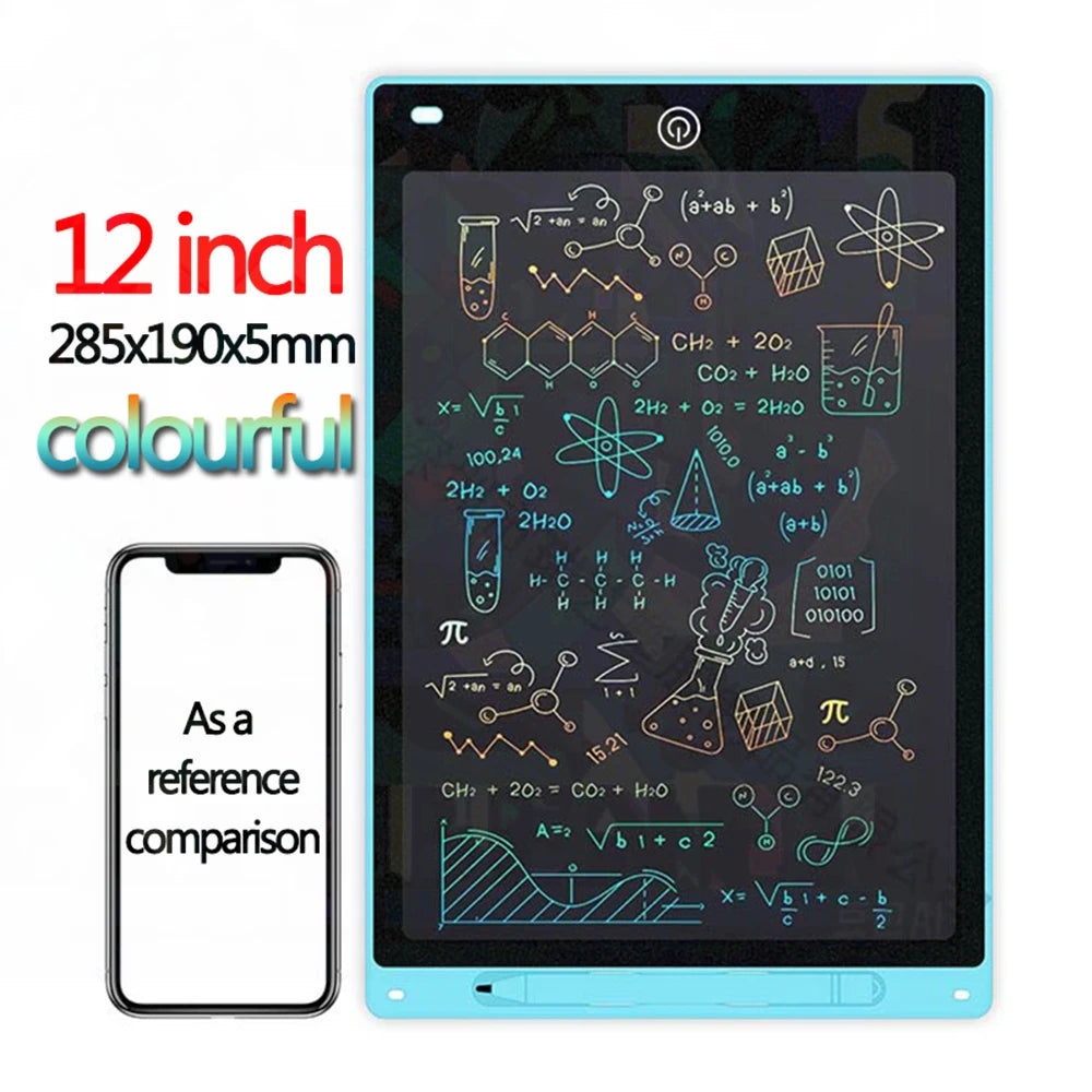 Educational LCD Writing Tablets in 8.5 - inch, 10 - inch, and 12 - inch Sizes: Boost Children's Painting Skills Painting Talents