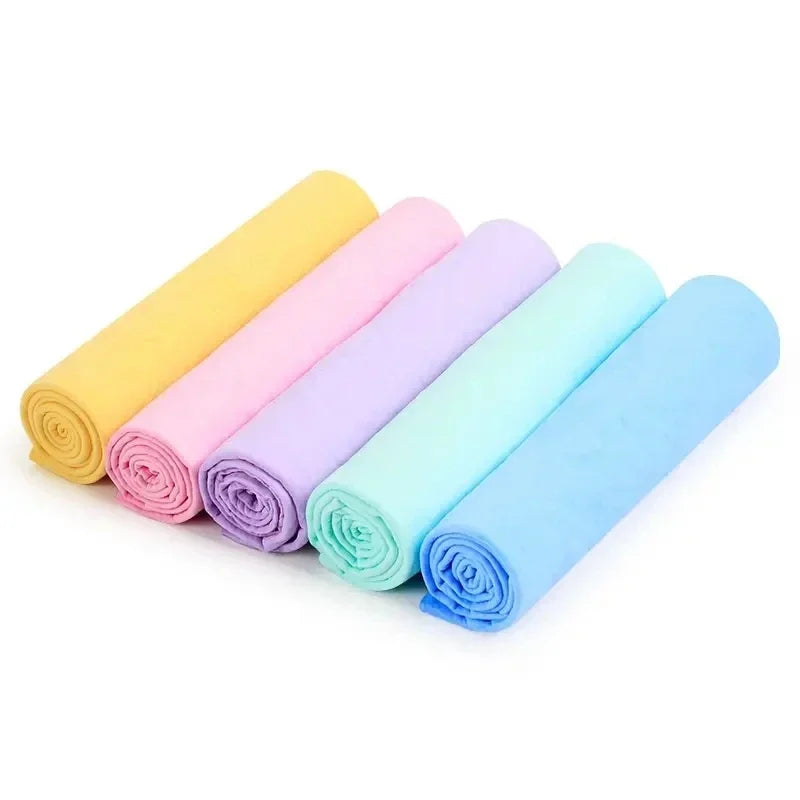 Super Absorbent Car Wash Towel Auto Care Suede Chamois Towels Car Cleaning Towel Wash Cloth Car Cleaning Tools Auto Accessories
