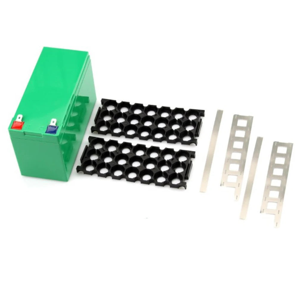12V/7Ah Battery Case Fit 18650 Cells Empty Box 3*7 Holder 3S25A BMS Nickel Strip Storage Box For DIY Battery Packing Protector