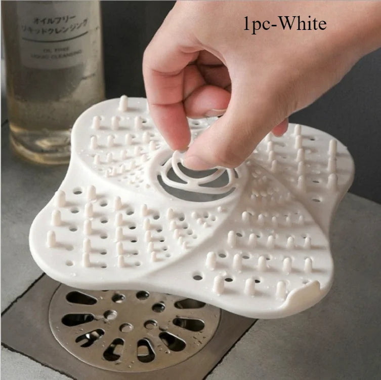 Anti-blocking Hair Catcher Hair Stopper Plug Trap Shower Floor Drain Covers Sink Strainer Filter Bathroom Kitchen Accessories