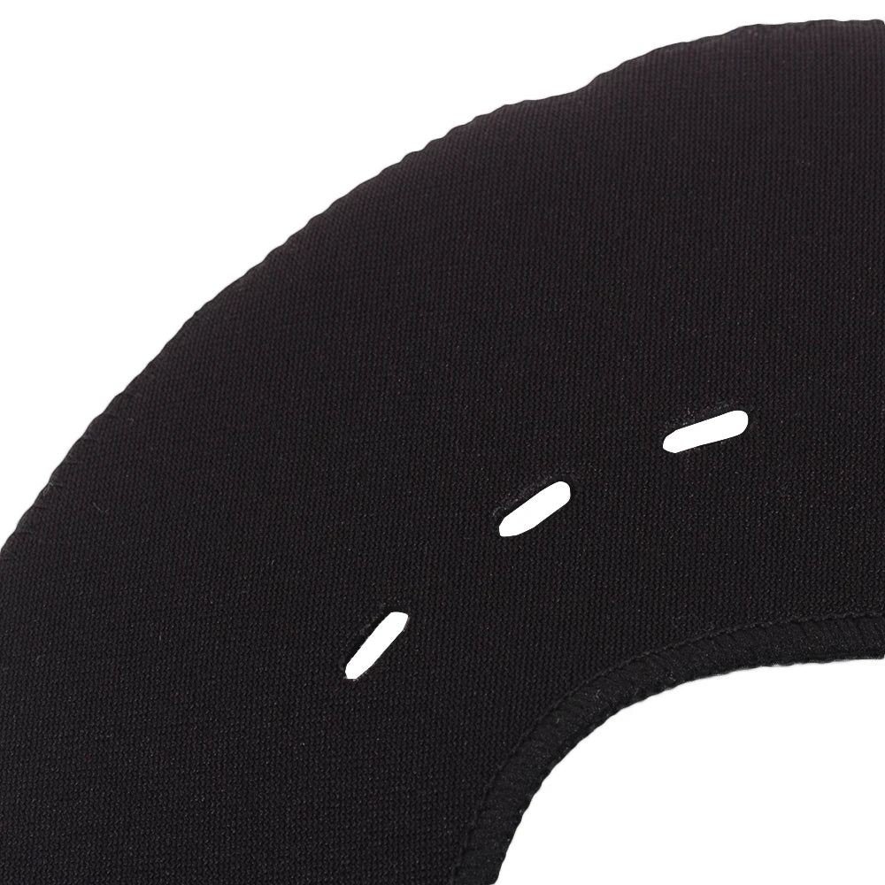 1PC Motorcycle Helmet Skirt Wrap-Around Helmet Bib Wind & Rain Bib Helmet Warm Bib Detachable Noise Blocker Short Type