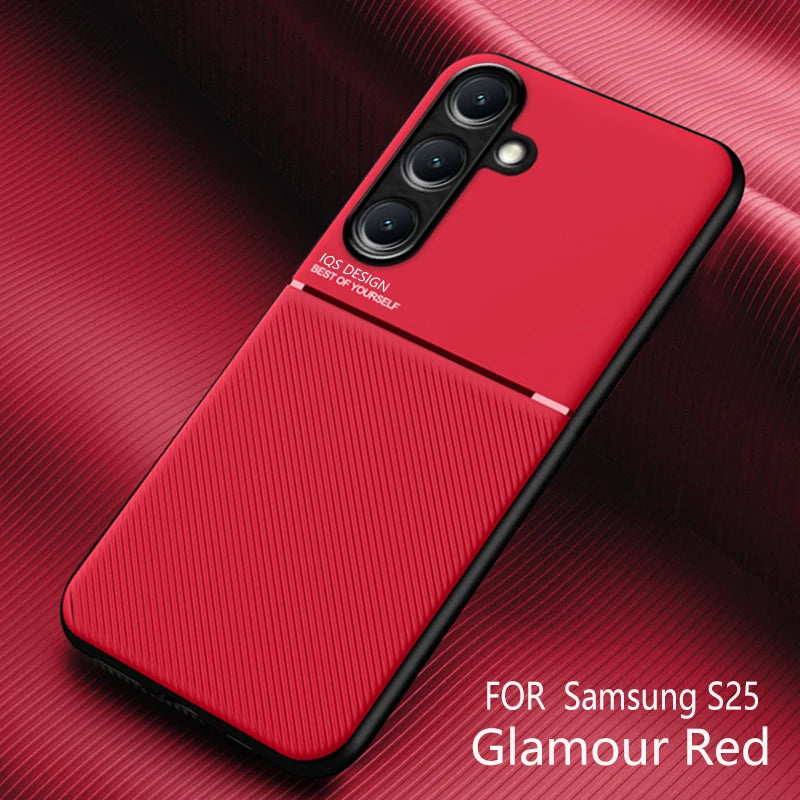 For Samsung Galaxy S26 S25 S24 S23 Plus Ultra Magnetic Case For Samsung S26 25 Edge S25 S24 S23 FE Matte Anti Slip Phone Case