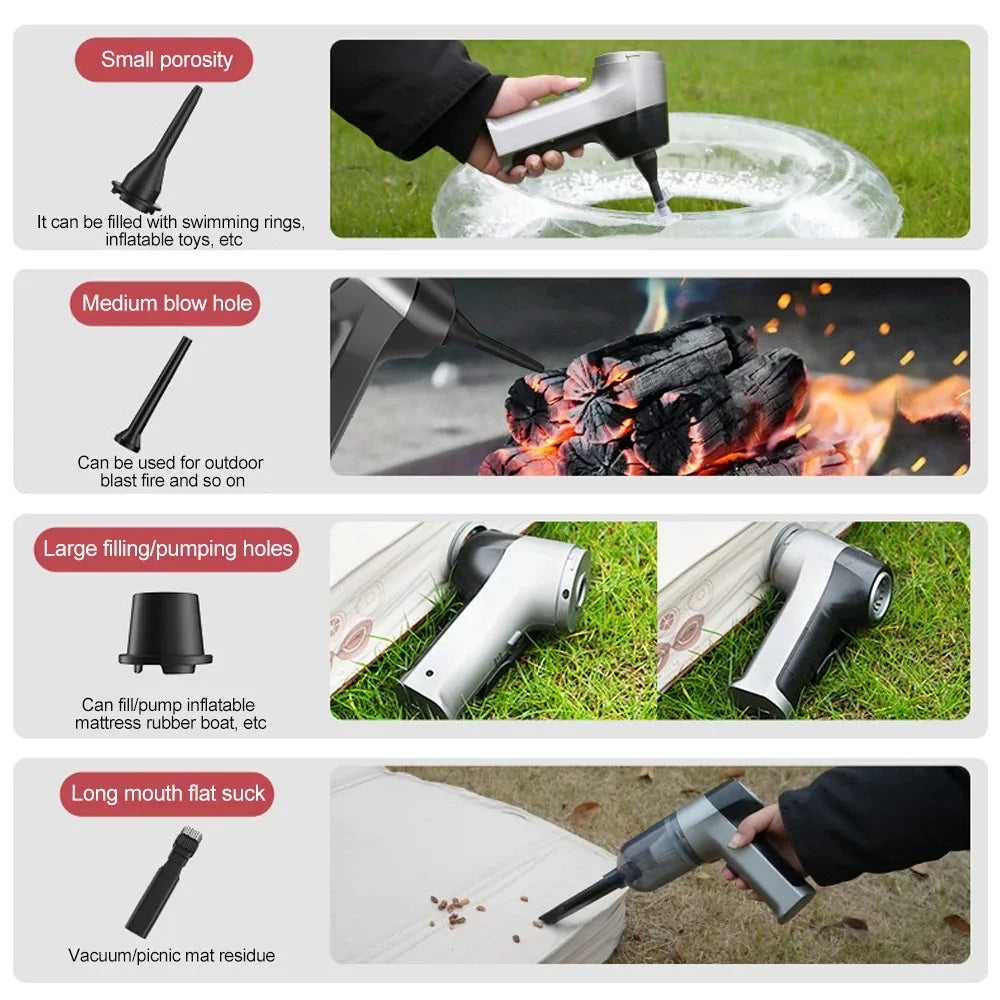 150000PA Portable Wireless Car Vacuum Cleaner Mini Handheld Cleaner for Home Appliance Powerful Cleaning Machine Car Cleaner