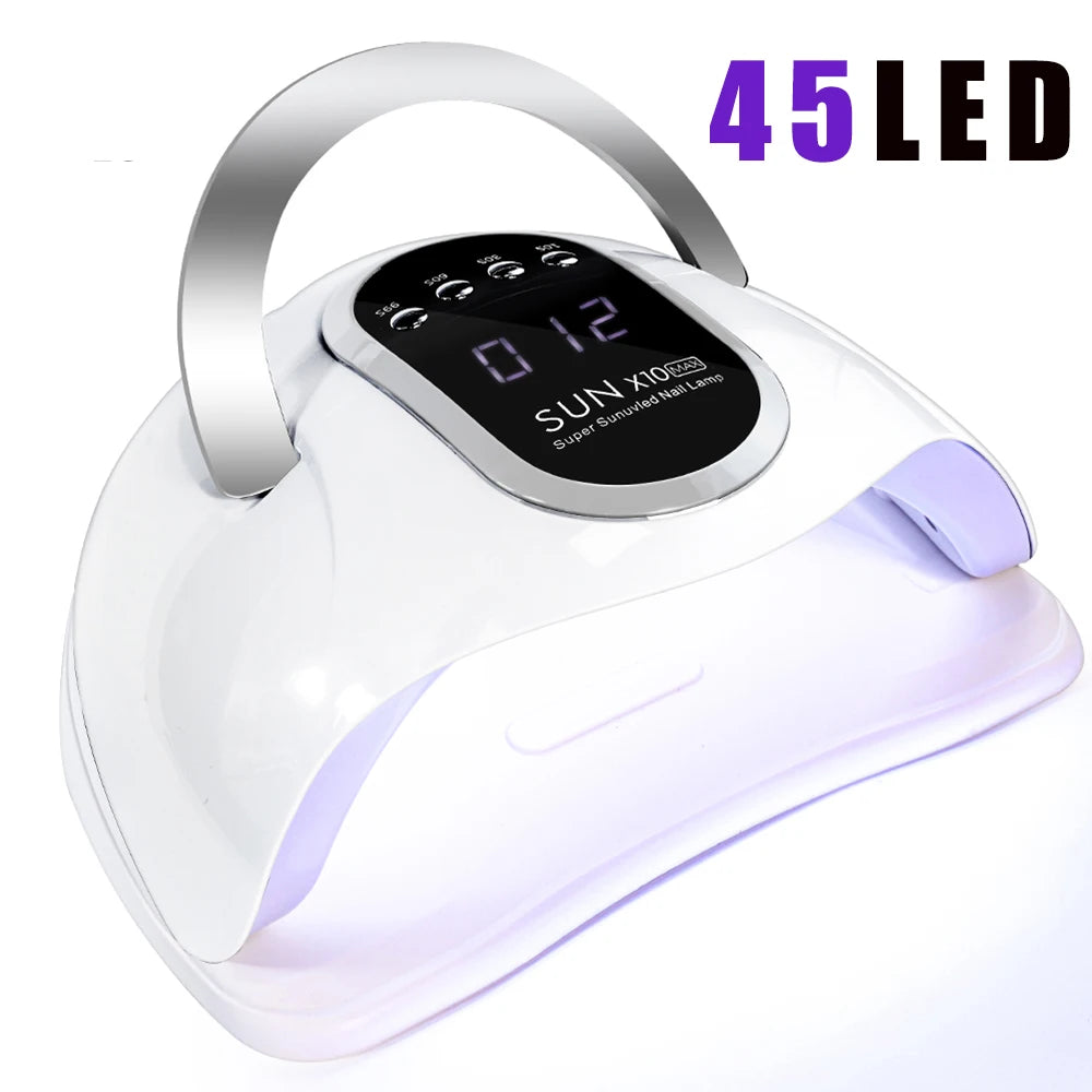 LIMEGIRL UV LED Light for Nails Polish Drying Lamp with Motion Sensing Manicure Pedicure Professional Home Salon Tool Equipment