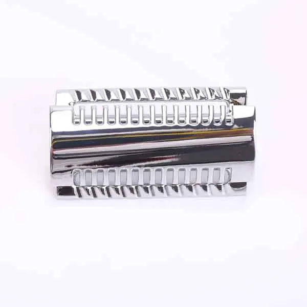 YAQI Top Aggressive Chrome Color Double-edged Mens Slant Safety Razor Head Replacement Accessory