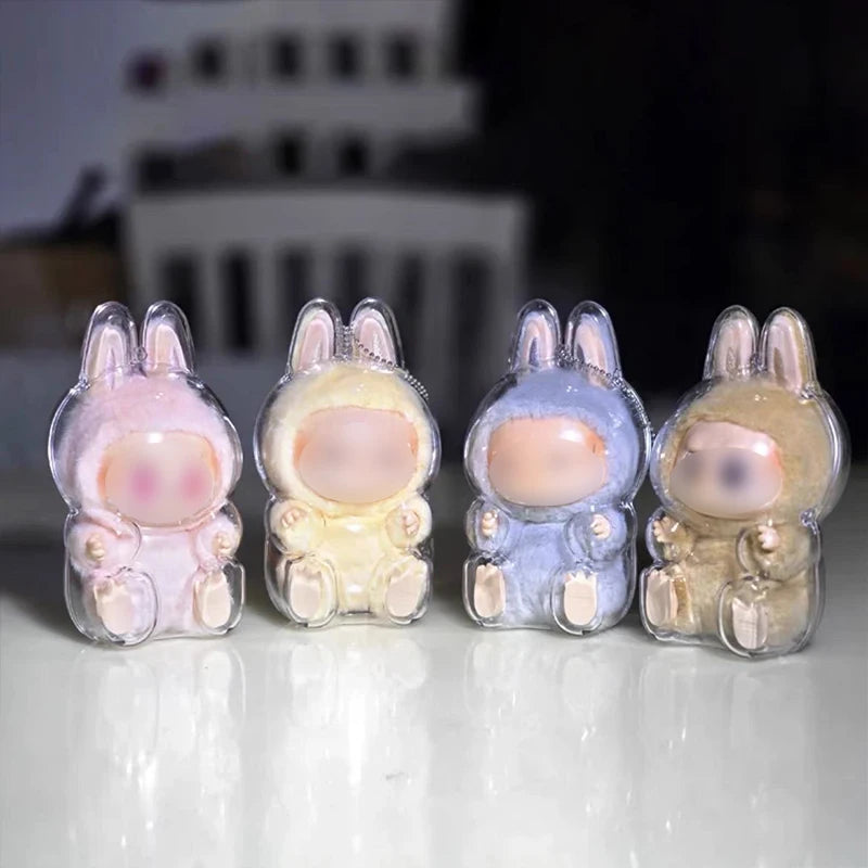Transparent Protective Case Doll Case Doll Clothes Acrylic Protective Case Portable Doll Storage Box Chunky Doll Storage Bag