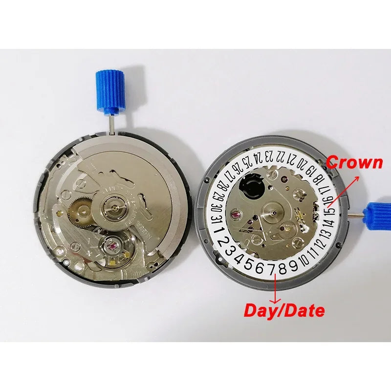 NH35A Premium Mechanical Movement NH35 White Date wheel 24 Jewels Automatic Self-winding High Accuracy Movt Replace