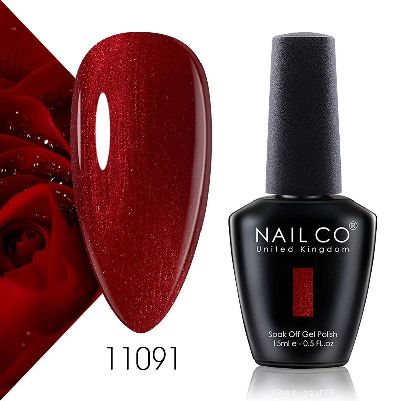 NAILCO 15ml Hema Free TPO Free Top Coat And Base Coat Art Design Gel Nail Polish Top Base Coat UV LED Soak Off Gel Nail Varnish