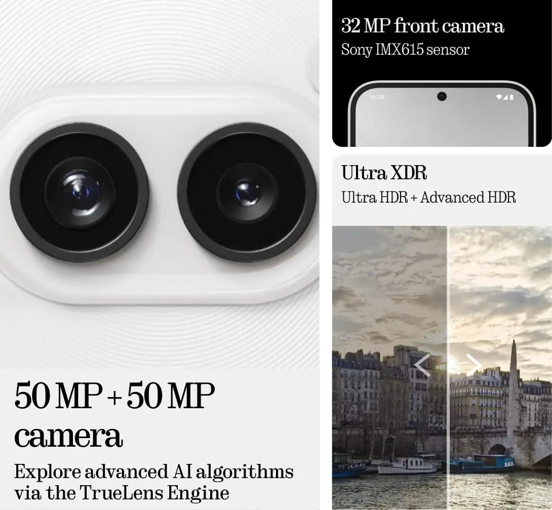 New Global Version Nothing Phone(2a) 6.7” AMOLED display 120Hz Mediatek Dimensity 7200 Pro Dual 50MP 5,000 mAh 45W IP54 Phone 2a