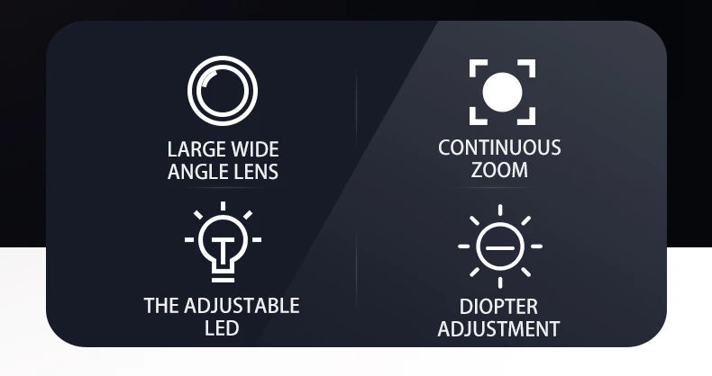 RF4 7-50X Trinocular Continuous Zoom Stereo Microscope WF10X/22mm Eyepiece Suitable for Mobile Phone PCB Welding Microscope Tool