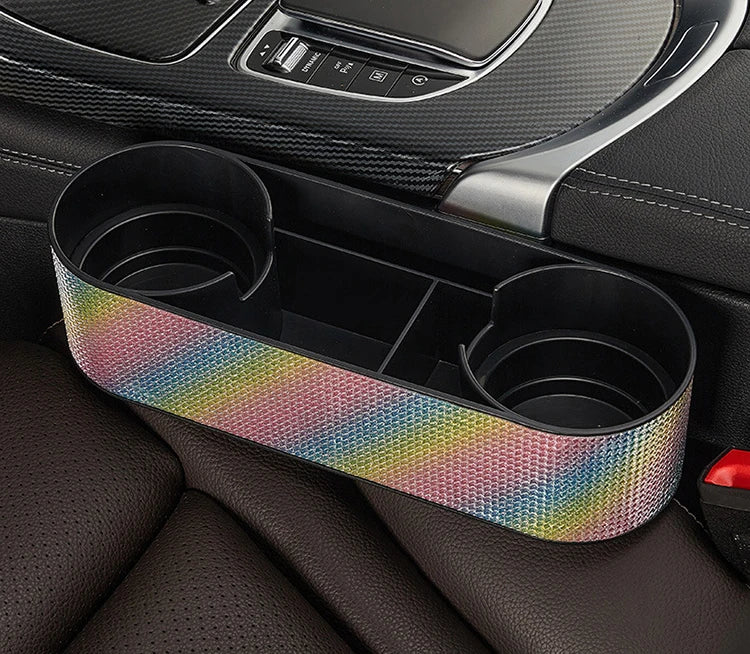 Car Seat Gap Storage Box Crevice Storage Box Vehicle Organizer Bag Stowing Tidying Automotive Interior Accessories Cup Holder