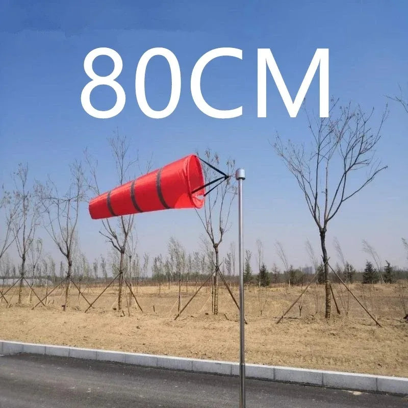 80cm Wind Pocket Outdoor Wind Pocket Waterproof Reflective Wind Pocket Wind Vane Garden Farm Tear-Proof Wind Vane